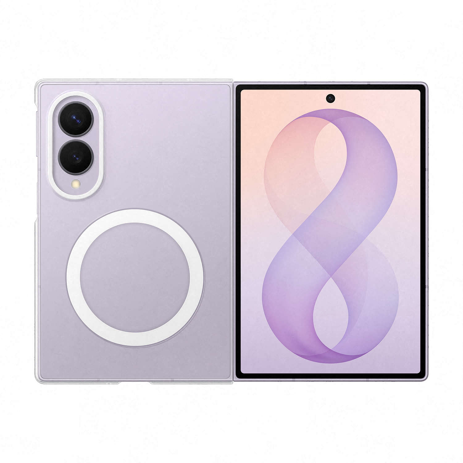 Samsung Galaxy Z Fold8 Ultra Clear Magnet case