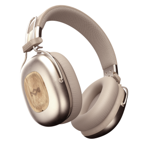 House of Marley Wireless On-Ear Headset Positive Vibration Rebel ANC Cream