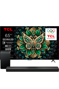 TCL 65C6K + soundbar