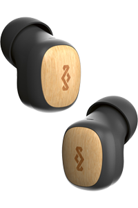 House of Marley Wireless In-Ear Earphones Smile Jamaica Black